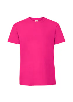 Fruit of The Loom F185 Iconic T-shirt 195 Ringspun Premium Regular Fit miniatuur