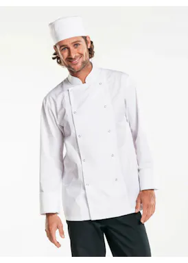 Chaud Devant Hilton Poco weiße Kochjacke