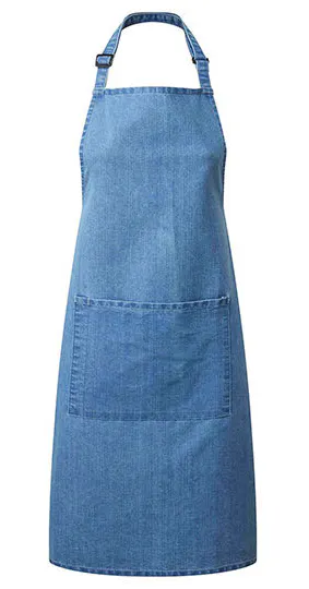 Blauer Jeansstoff