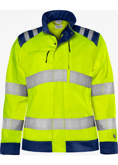 Fristads Trofta High Vis Green jack dames klasse 3 4068 GPLU