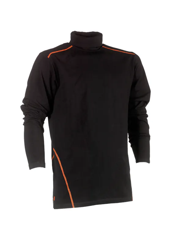 Herock Lotis 22MTS0902 Rollkragen-T-Shirt mit langen Ärmeln, Regular-Fit