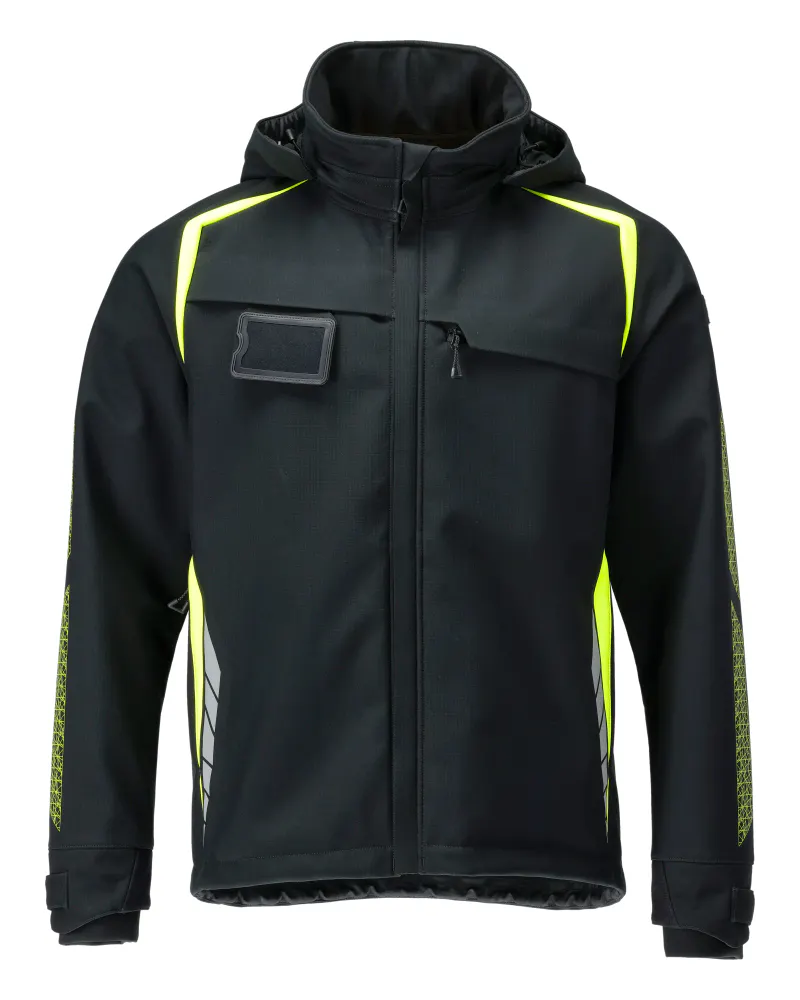 Schwarz/High Vis Gelb