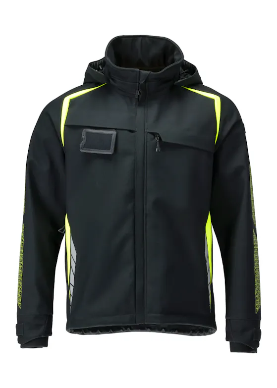 Mascot Accelerate Multisafe-Softshelljacke mit Kapuze 23002-246