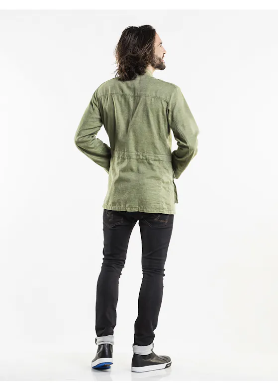 Chaud Devant Chef Jacket Parka Green