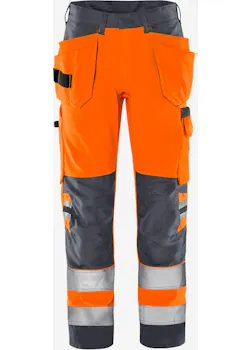 Fristads Trofta High Vis Green werkbroek klasse 2 2641 GPLU