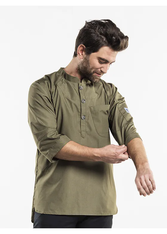 Chaud Devant Bujutsu Jacket — Green