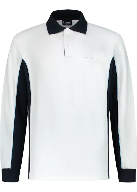 WorkMan Bi-Colour 2401 Polosweater Chestpocket