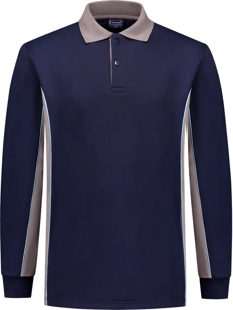 Marineblauw/grijs