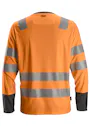 Snickers Workwear 2433 T-Shirt met Lange Mouwen Reflecterend High-Visibility miniatuur
