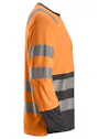 Snickers Workwear 2433 T-Shirt met Lange Mouwen Reflecterend High-Visibility miniatuur