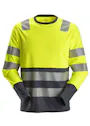 Snickers Workwear 2433 T-Shirt met Lange Mouwen Reflecterend High-Visibility miniatuur