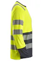 Snickers Workwear 2433 T-Shirt met Lange Mouwen Reflecterend High-Visibility miniatuur