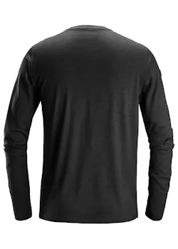 Snickers 2451 T-Shirt Wollen Lange Mouwen Antibacterial Slim Fit miniatuur