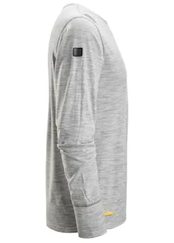 Snickers 2451 T-Shirt Wollen Lange Mouwen Antibacterial Slim Fit miniatuur