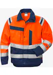 High Vis Oranje/Marineblauw