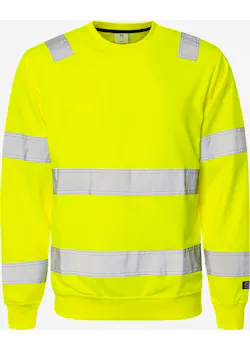 Fristads SHV 7446 Sweatshirt Klasse 3 High Vis UV-bescherming miniatuur