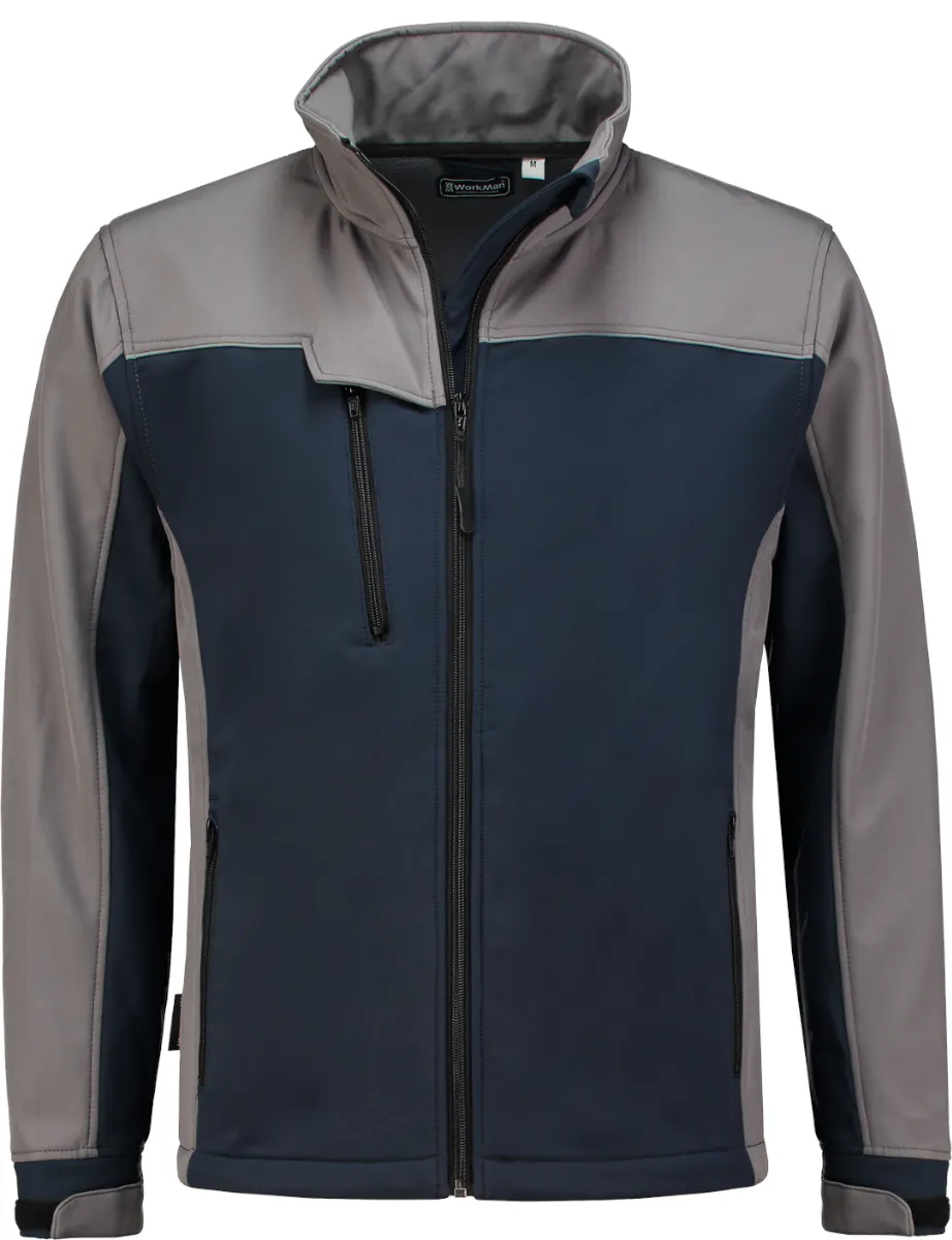 Marineblauw/grijs