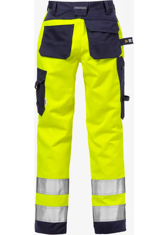 Fristads Flame Hi-Vis-Arbeitsbundhose für Damen, Klasse 2, 2589 Flame