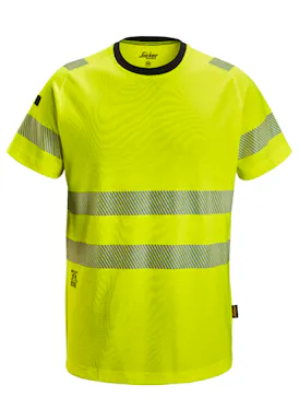 Snickers Workwear HV Class 2 T-Shirt Geel