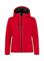 Clique Padded Hoody Softshell Dames miniatuur