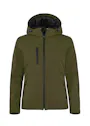 Clique Padded Hoody Softshell Dames miniatuur