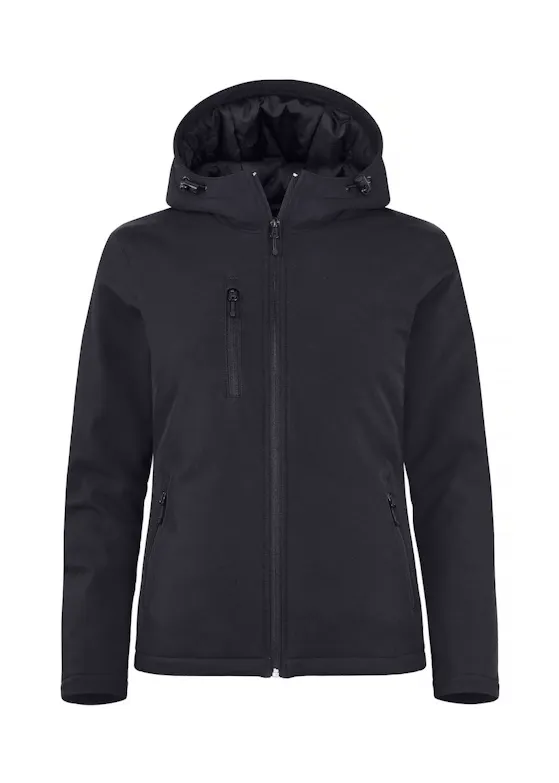 Clique Padded Hoody Softshell Dames