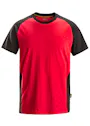 Snickers Workwear 2550 T-Shirt Two-Coloured Regular Fit miniatuur