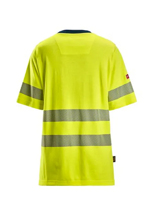 Snickers 2567 T-shirt Korte Mouwen High-Vis Klasse 2 Dames