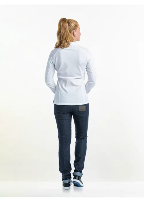 Chaud Devant Chef Jacket Lady Biker SFX White