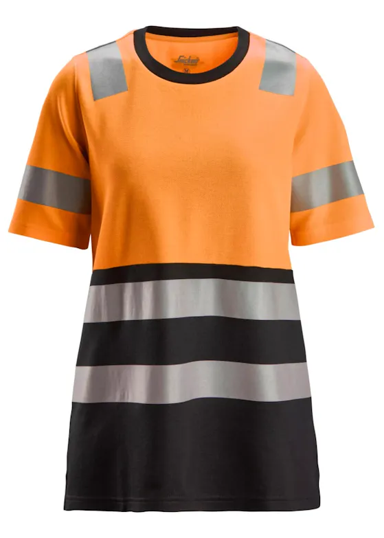 Snickers High-Vis, Klasse 1 Dames T-Shirt 2573