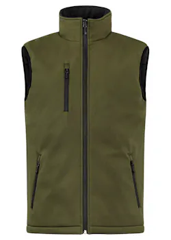 Clique 020958 Padded Softshell Bodywarmer Regular Fit miniatuur