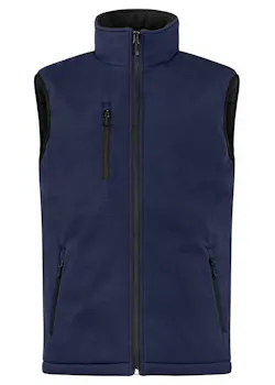 Clique 020958 Padded Softshell Bodywarmer Regular Fit miniatuur