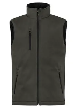 Clique 020958 Padded Softshell Bodywarmer Regular Fit miniatuur