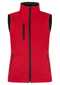 Clique 020959 Padded Softshell Vest Bodywarmer Regular Fit Dames miniatuur