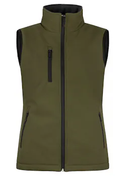 Clique 020959 Padded Softshell Vest Bodywarmer Regular Fit Dames