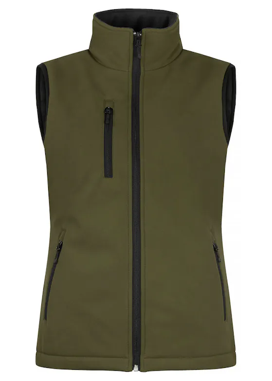 Clique 020959 Padded Softshell Vest Bodywarmer Regular Fit Dames