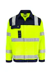 High Vis Geel/Marineblauw