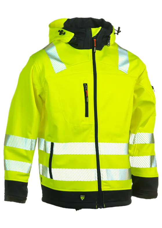 Herock Gregor High-Vis-Softshelljacke