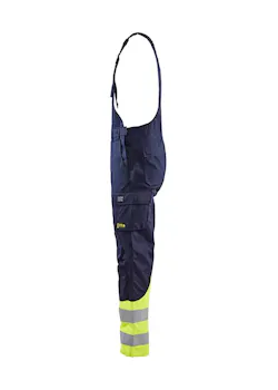 Blåkläder 26051519 Bretelbroek Vlamwerend Steel miniatuur