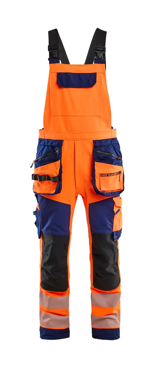 High Vis Oranje/Marineblauw