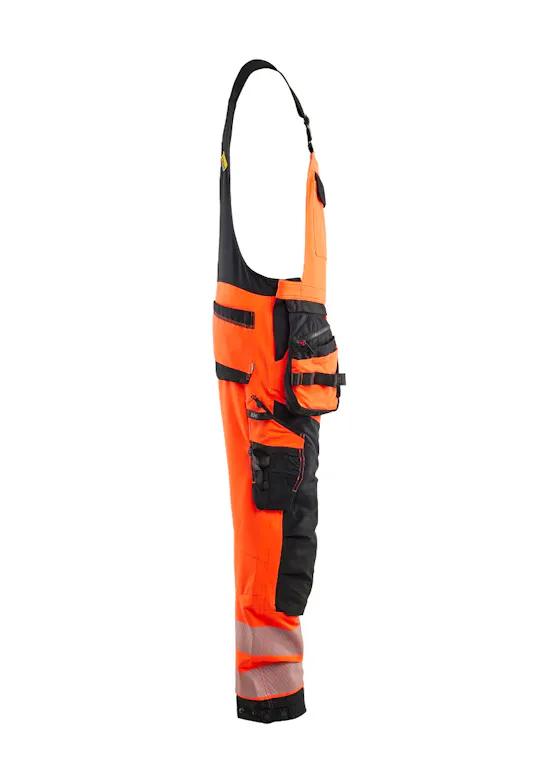 Blaklader 2626 Latzhose, High-Vis, 4-Wege-Stretch, reflektierend