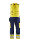 Geel/Marineblauw