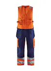 Oranje/Marineblauw