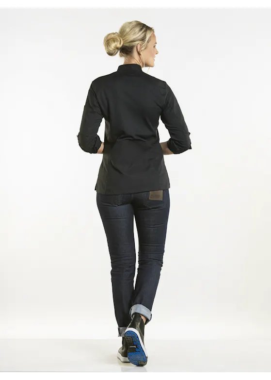Chaud Devant Chef Jacket Lady Biker SFX Black