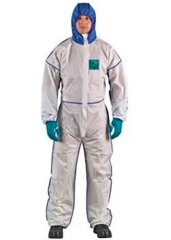 Ansell Alphatec 1800 Comfort overall, model 195 miniatuur