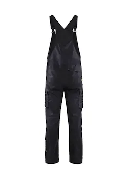 Blaklader Industrie 2666 Pantalon bretelles Stretch avec bandes réfléchissantes thumbnail (vignette)