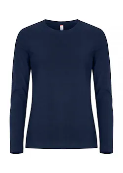 Clique 029359 Premium Fashion T-shirt LS Regular Fit Dames miniatuur
