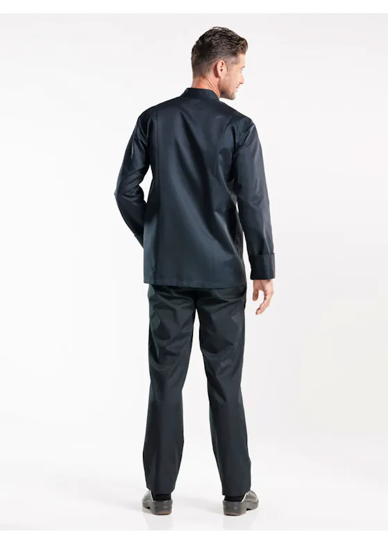 Chaud Devant Roma schwarze Kochjacke