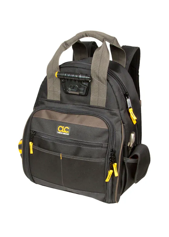 CLC Werkzeug-Rucksack mit LED-Beleuchtung