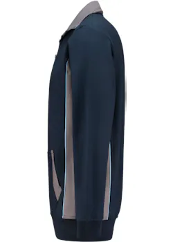 WorkMan 10.6.2701 sweat-shirt zippé bi-tons coupe standard thumbnail (vignette)
